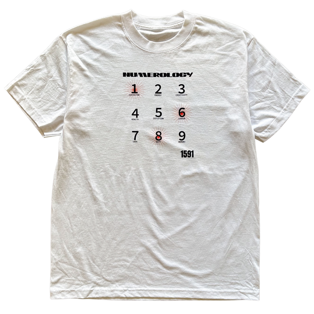 Numerology Numpad Tee