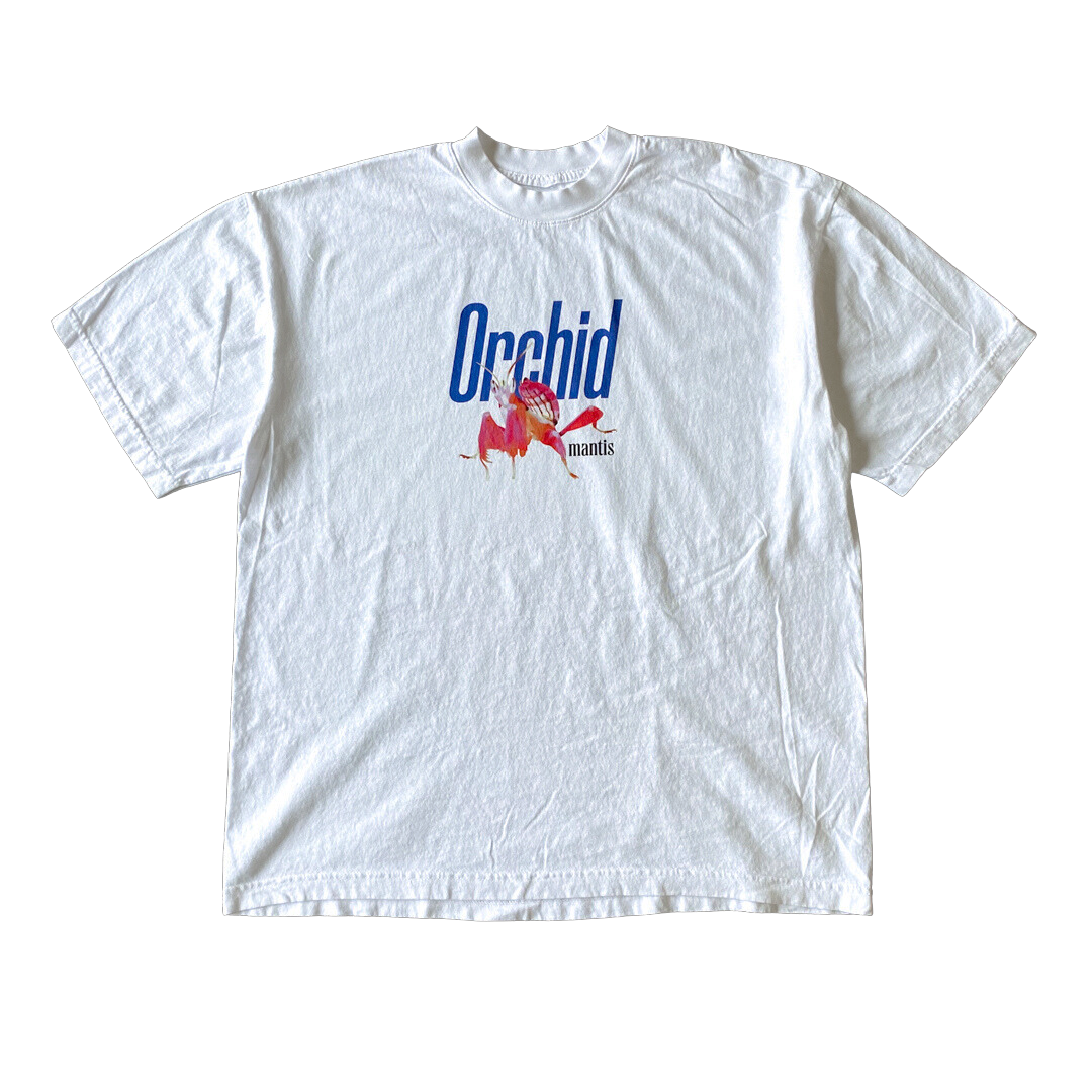 T-shirt orchidée Mantis