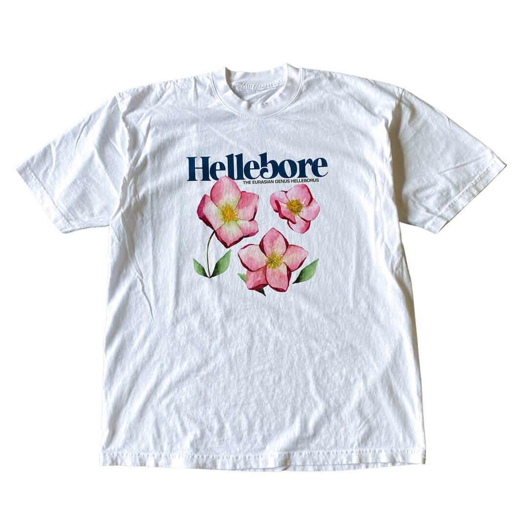 T-shirt Fleur Hellébore