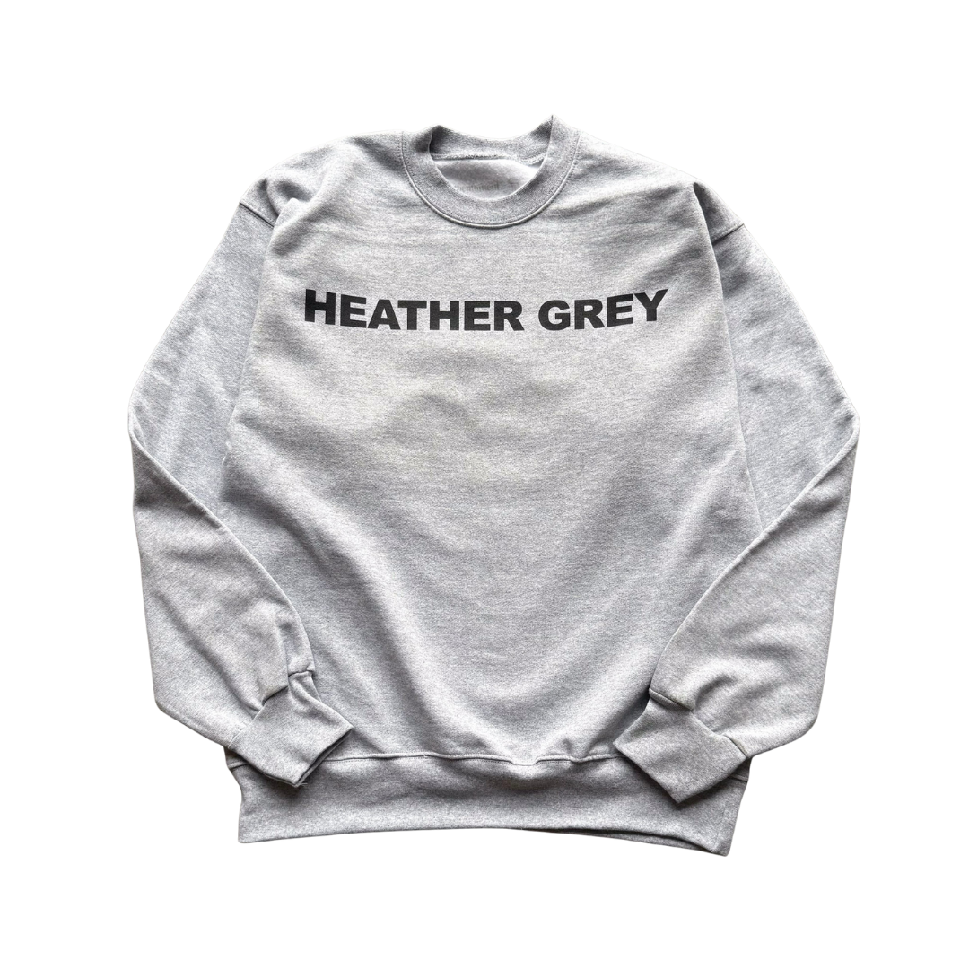 Heather Grey Crewneck