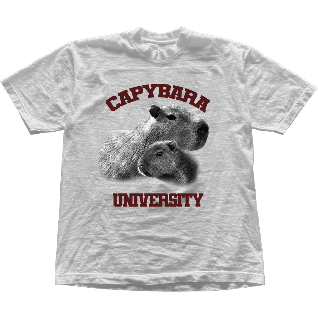 Capybara University Tee
