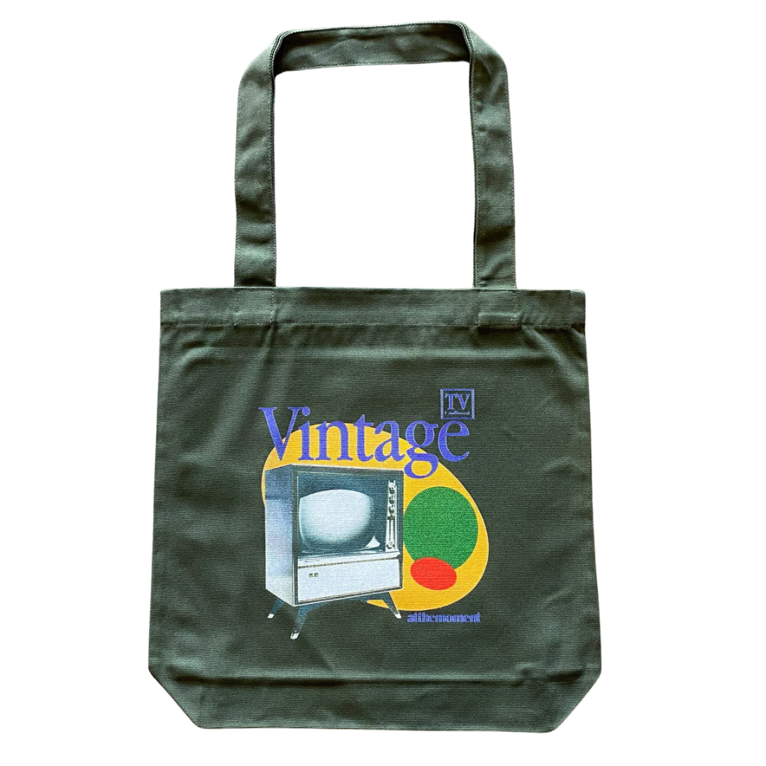 Vintage TV Tote Bag
