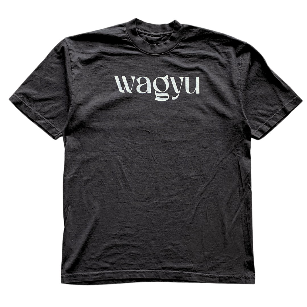 Wagyu Text Tee