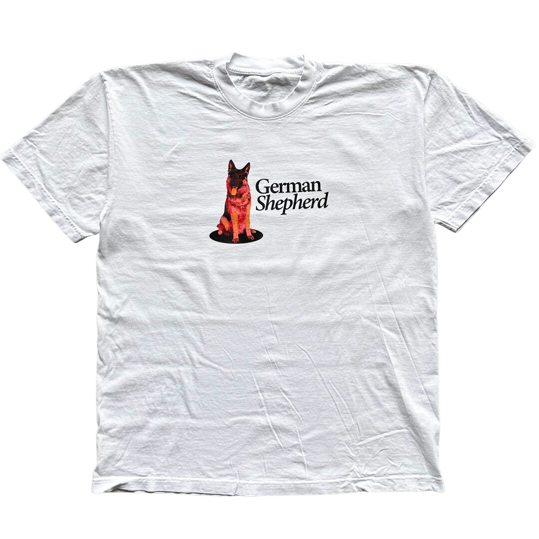 Sitting German Shepherd Tee
