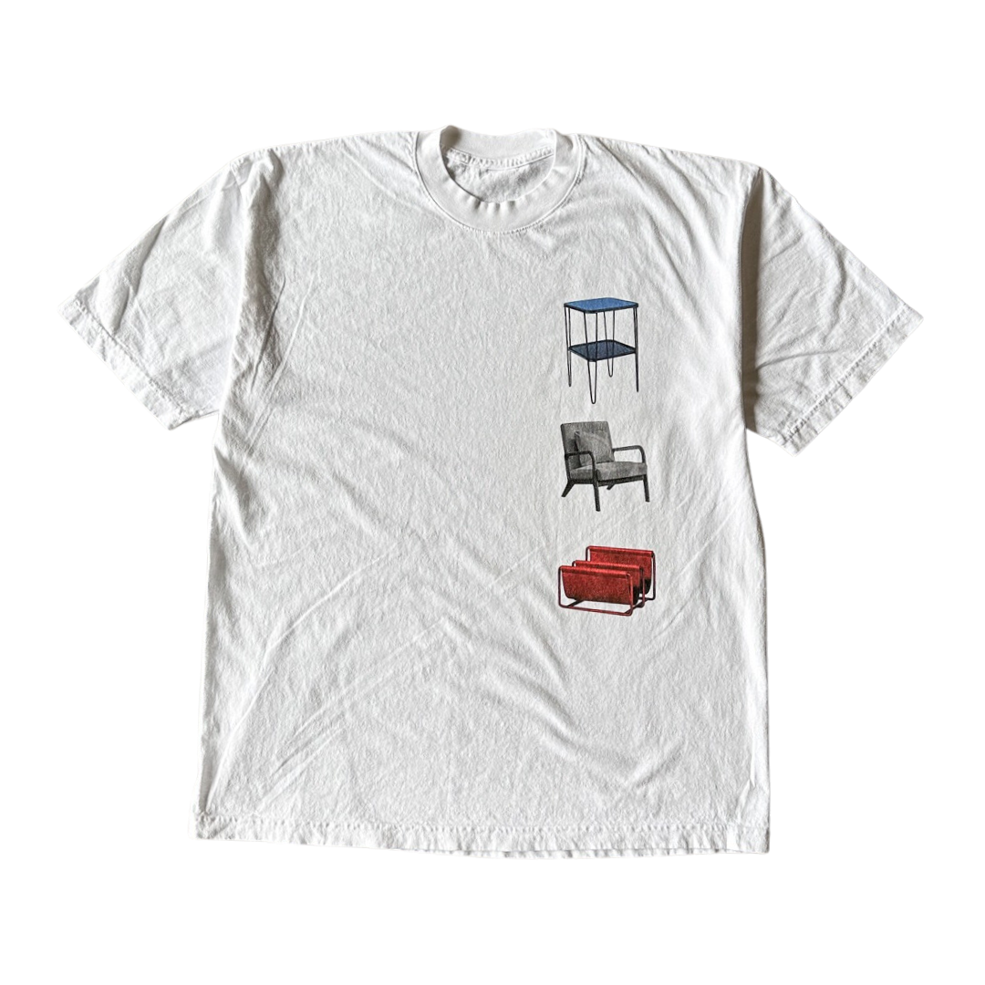 Stacked Mid Century Furniture Tee