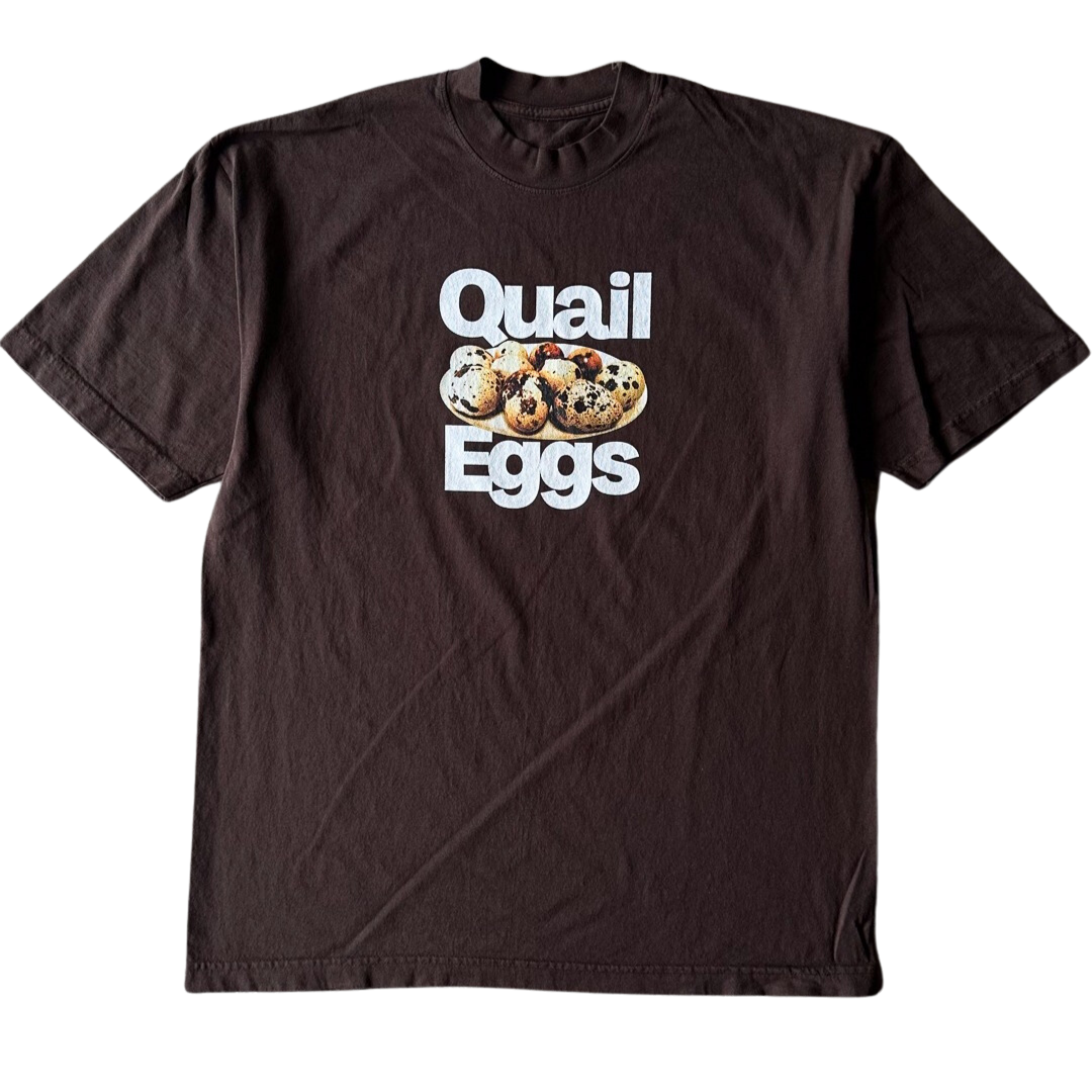 Quail Eggs on a Plate Tee