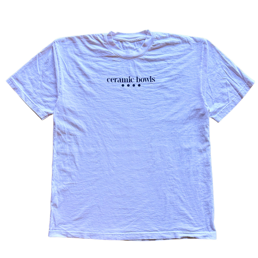 Ceramic Bowls Text Tee