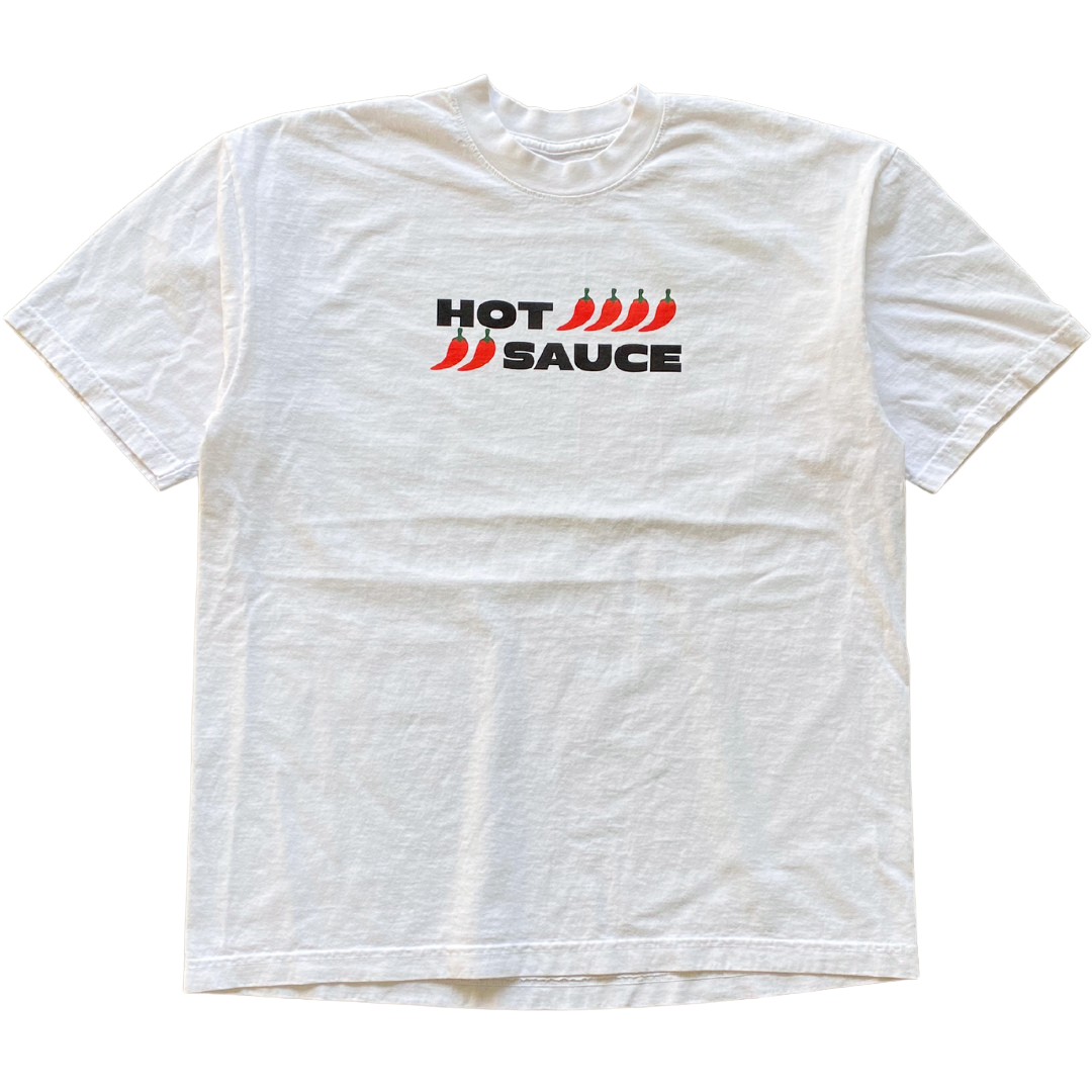 Hot Sauce Text Tee