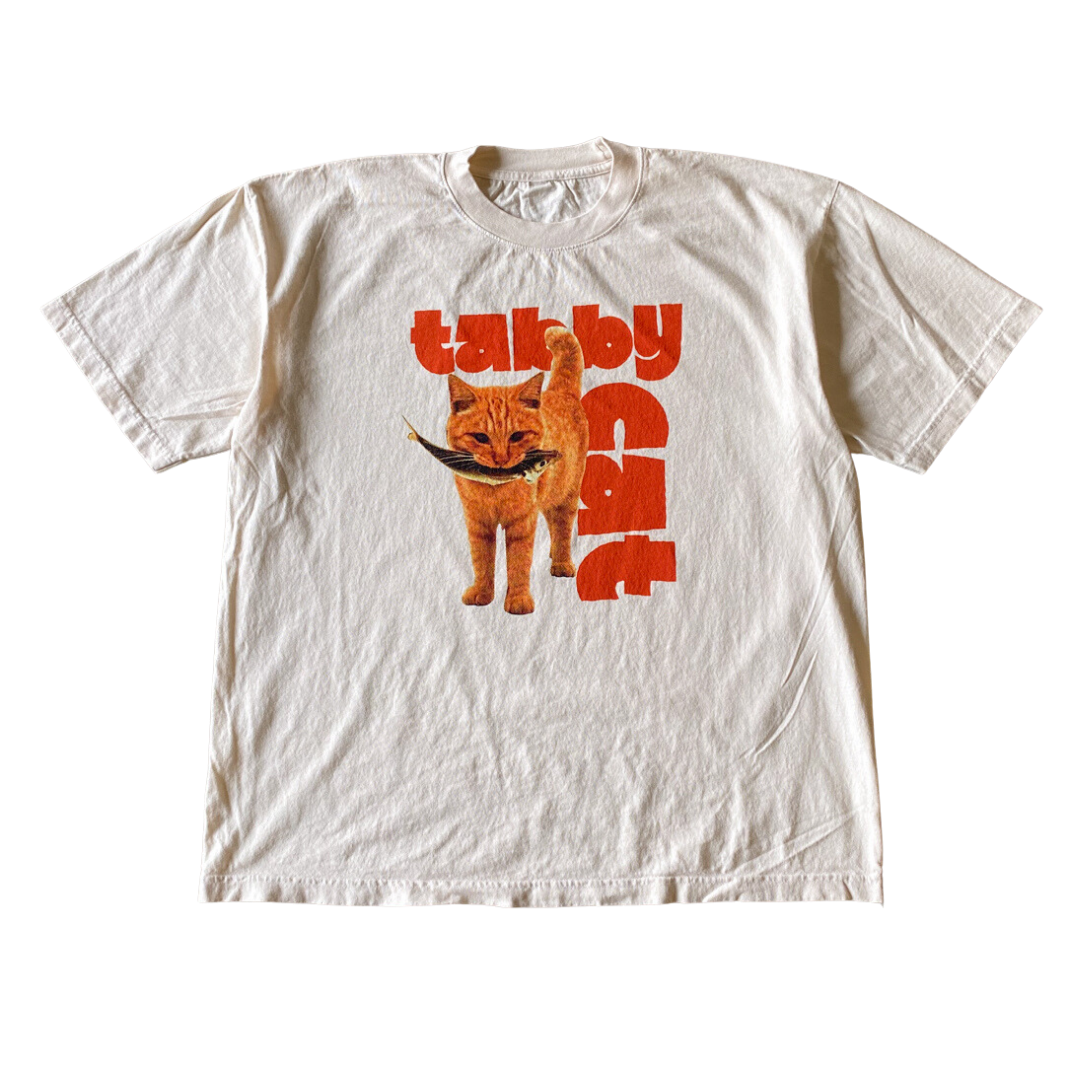 Tabby cat t shirt best sale