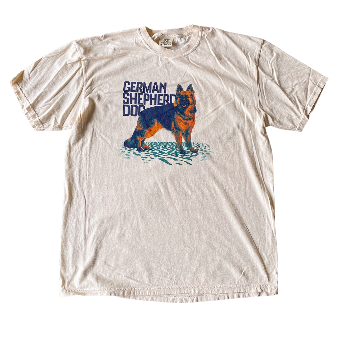 Saturated German Shepherd Tee