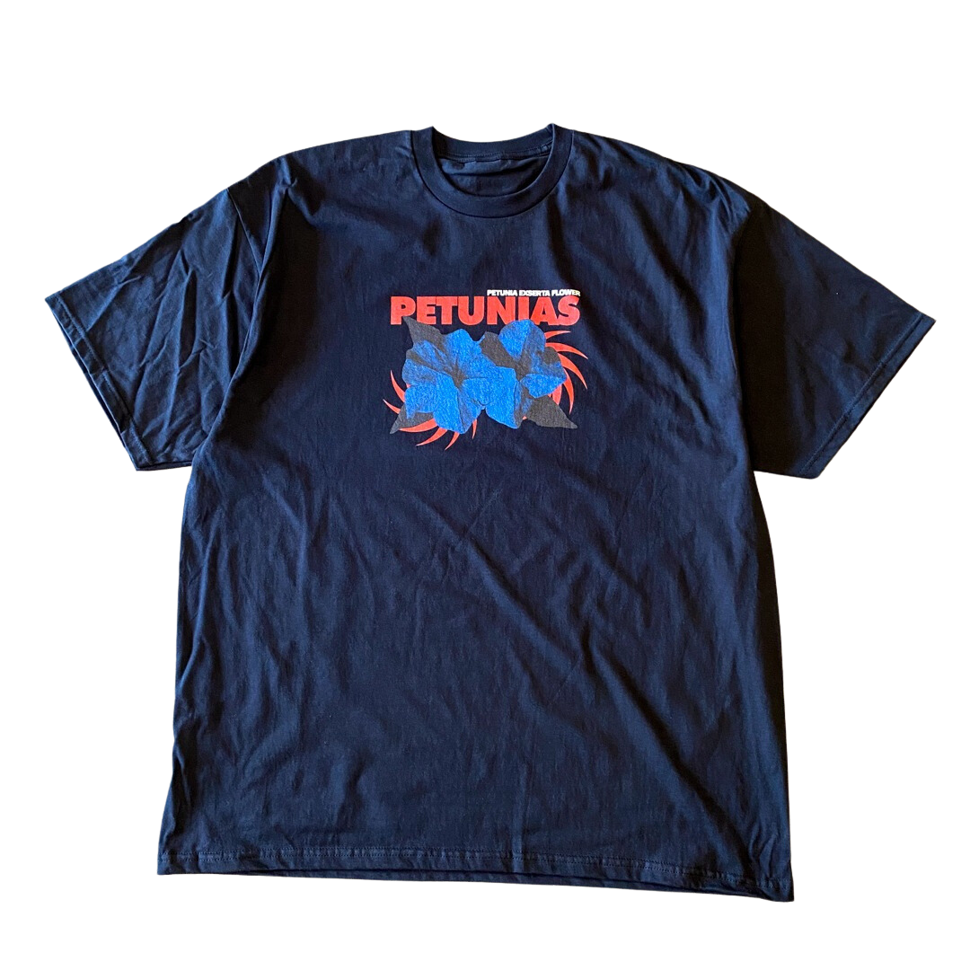 Blue Petunias Tee