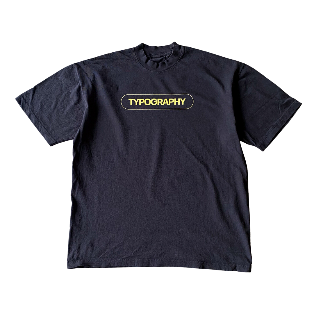 Typography Text Tee