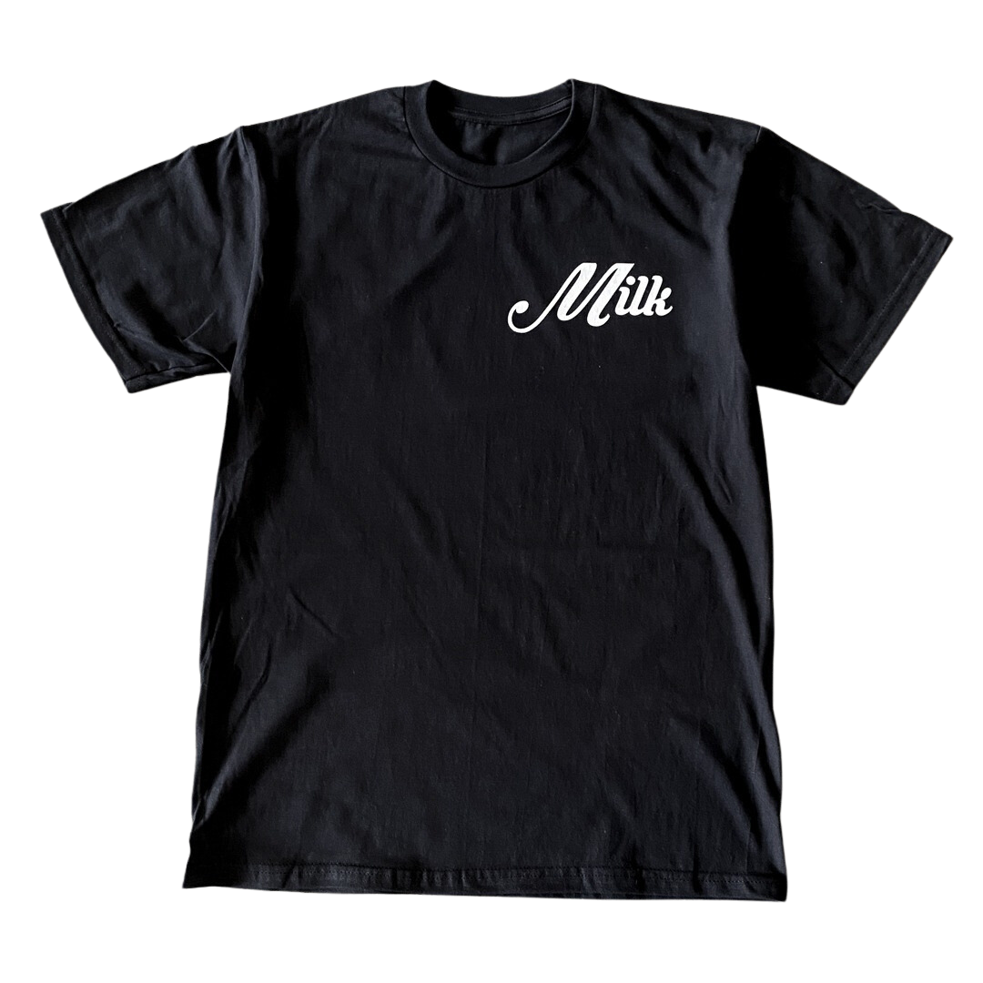 Milk Serif Text Tee