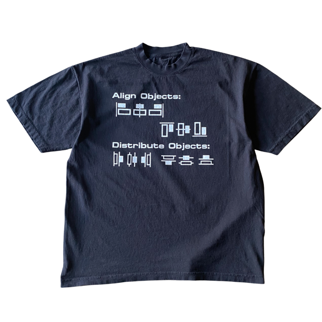 Align Objects Tee