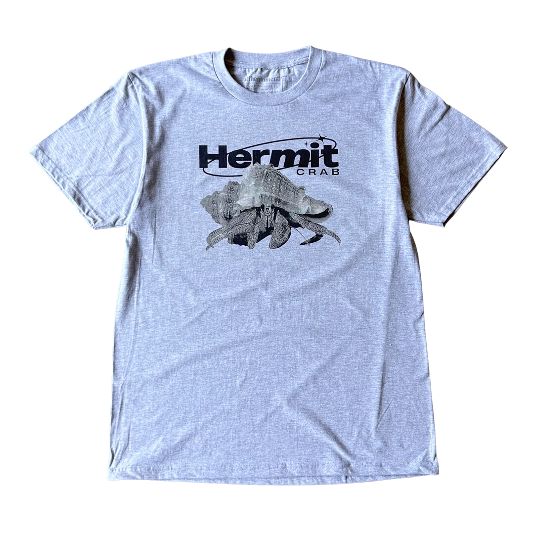 Black and White Hermit Crab Tee