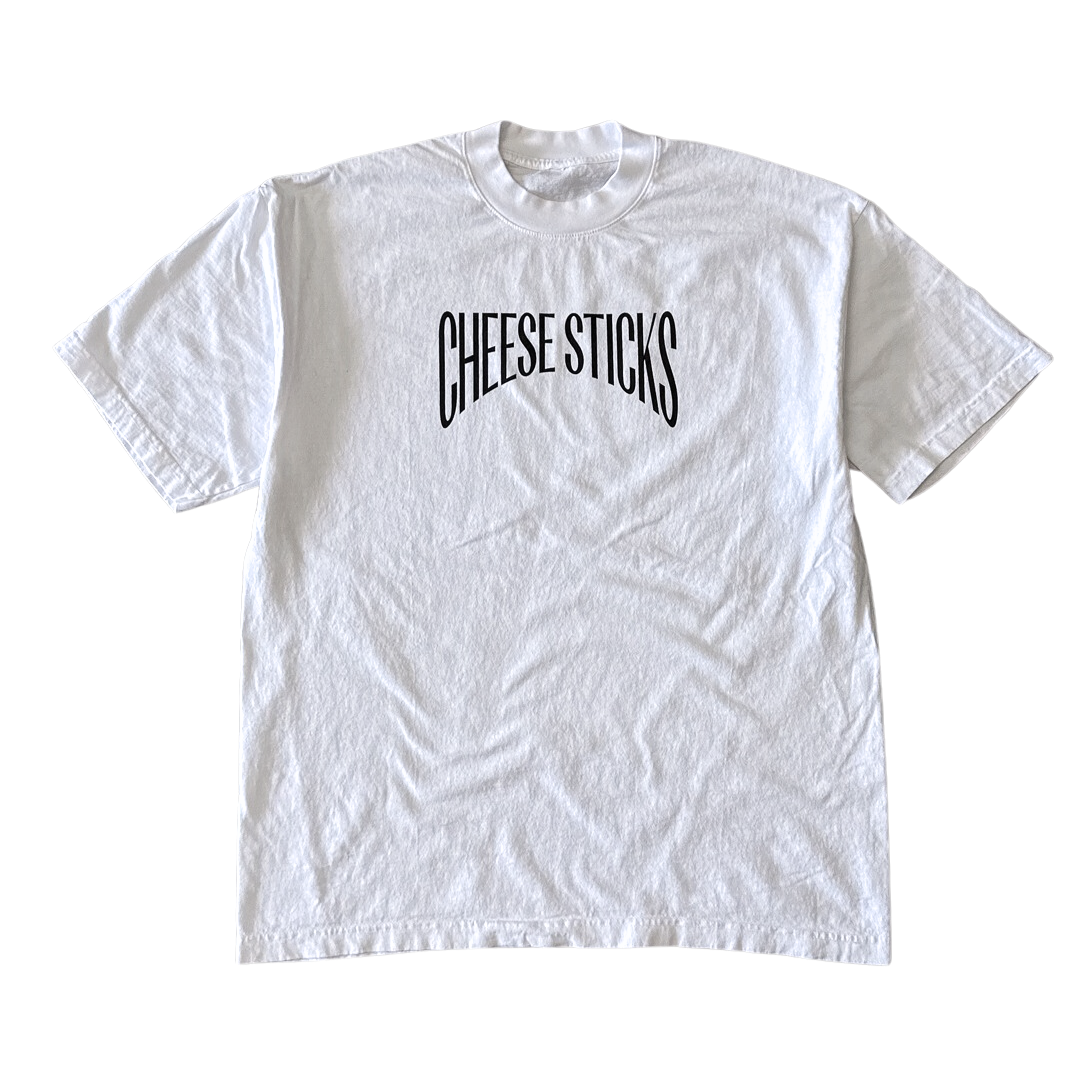 Cheese Sticks Text Tee