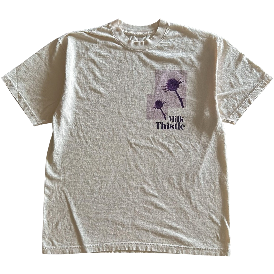 Purple Milk Thistle Tee
