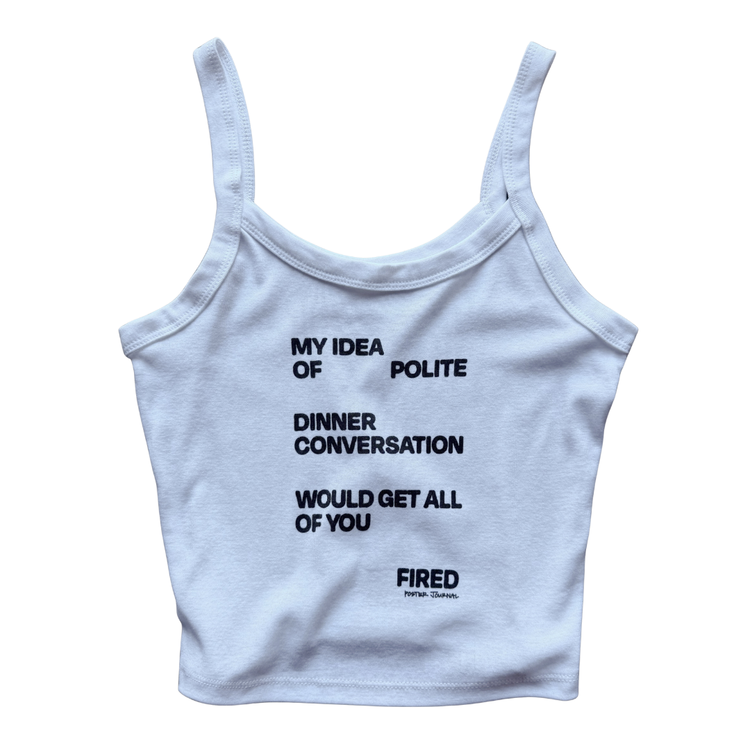 Polite Women's Spaghetti Baby Rib