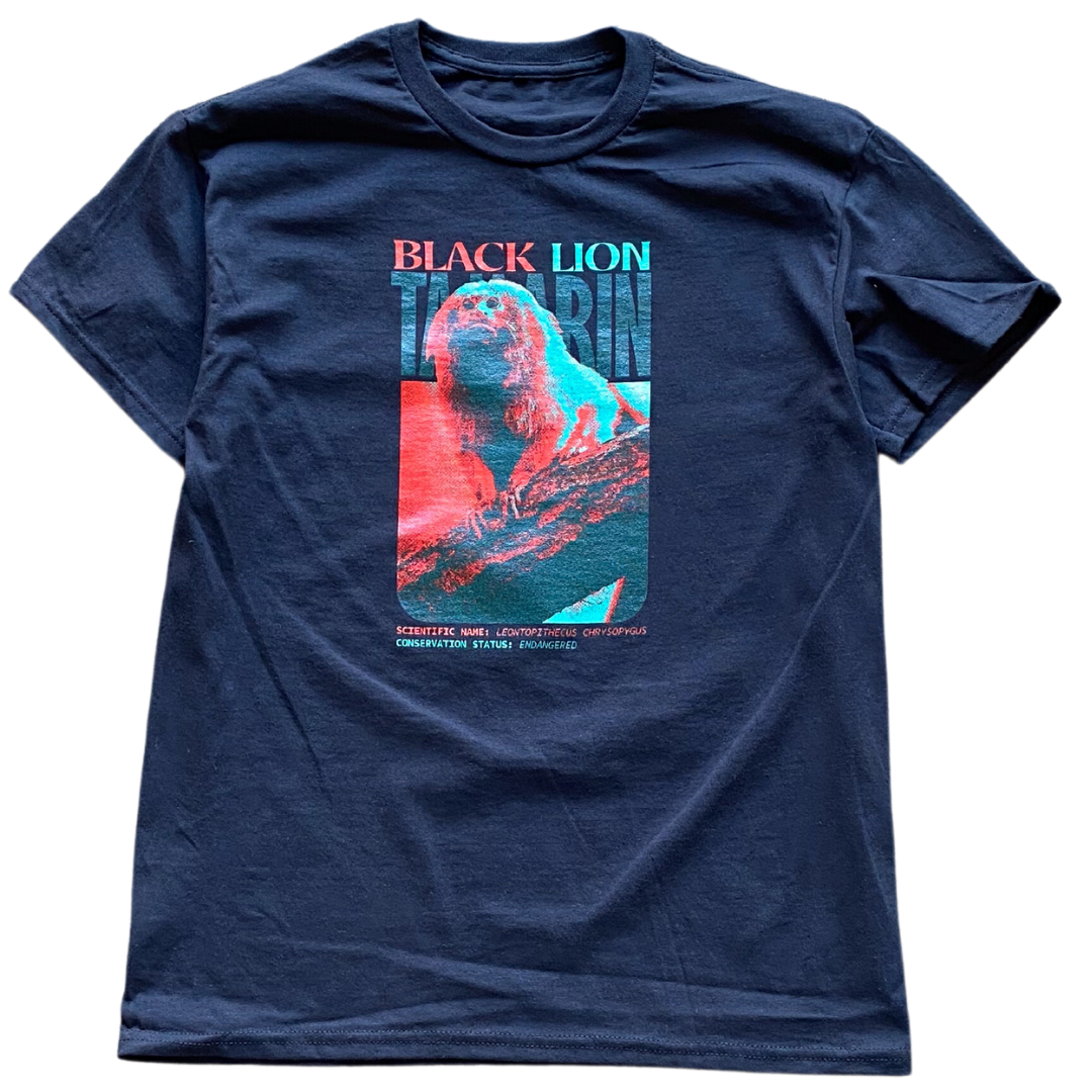Black Lion Tamarin Tee