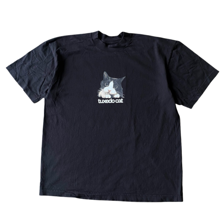 Tuxedo Cat Eyes Tee