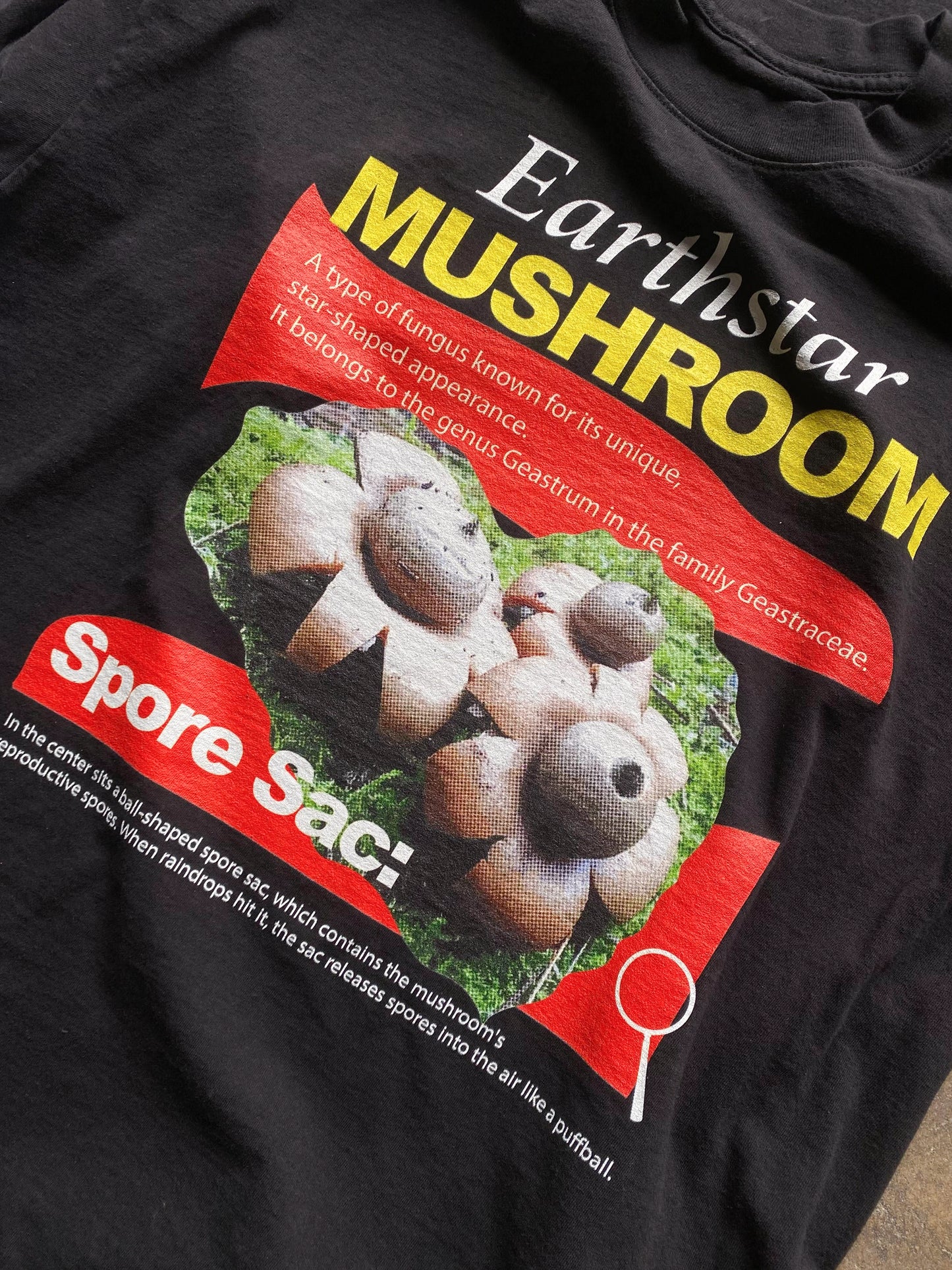 Earthstar Mushroom Tee