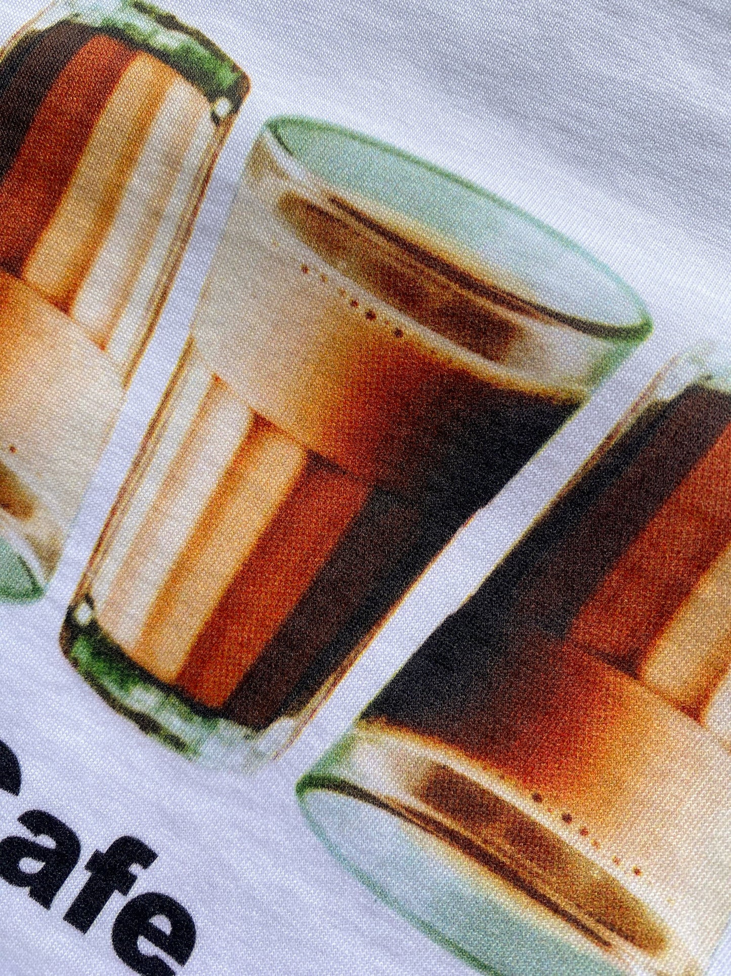 T-shirt à pizza profonde