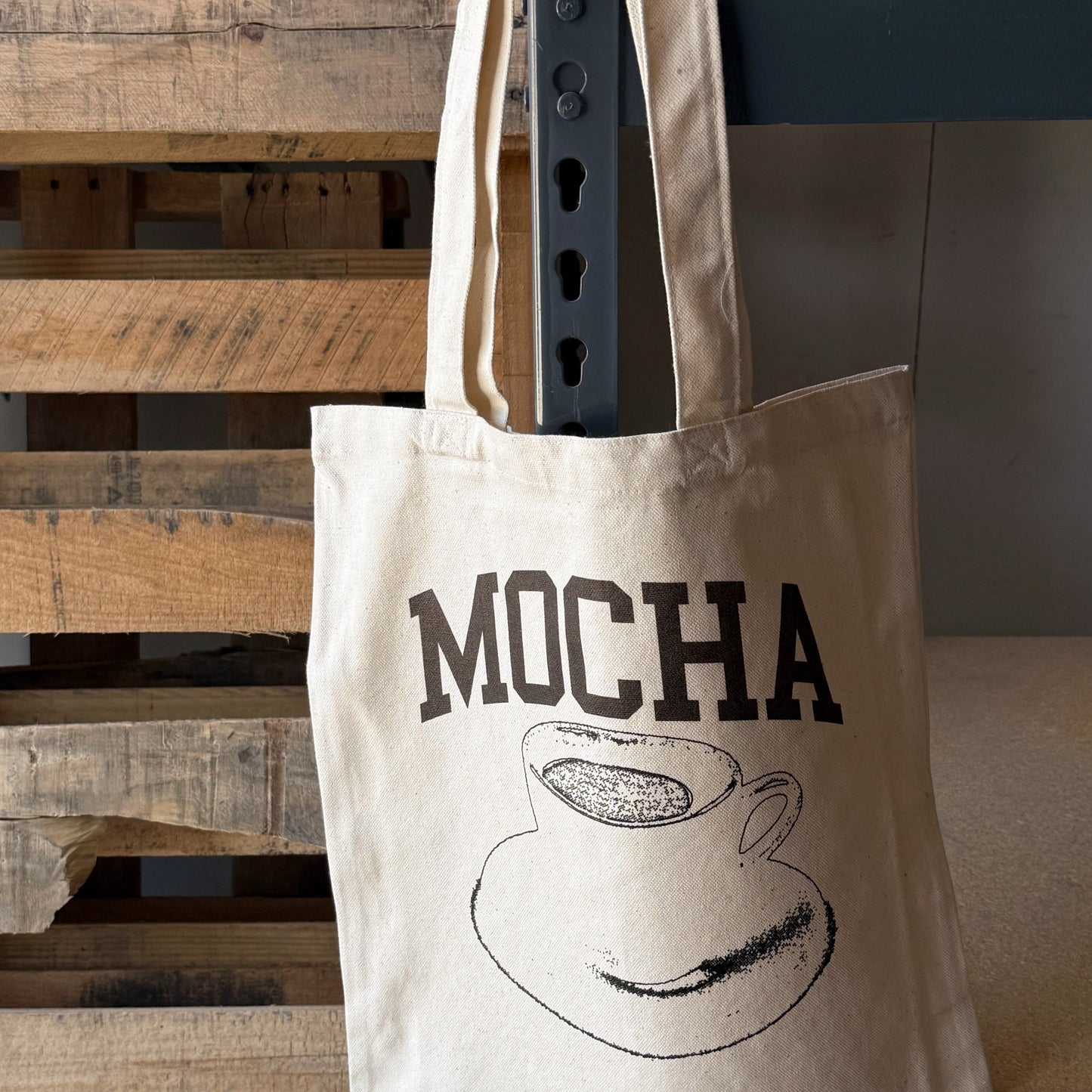 Mocha Tote Bag