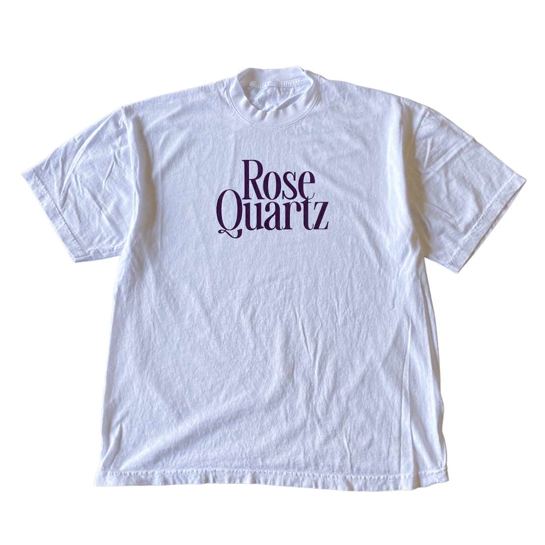 Rose Quartz Text Tee