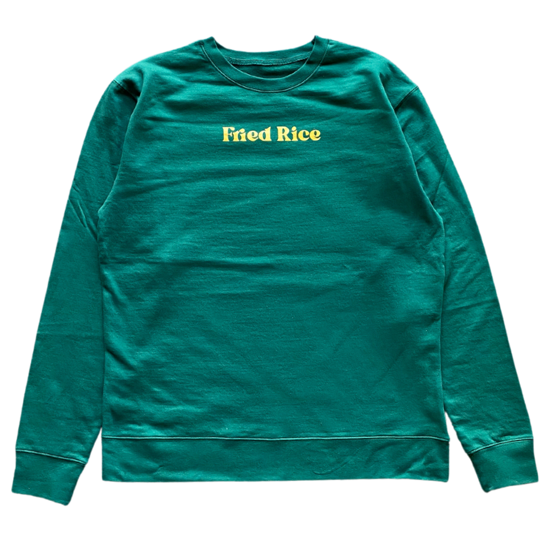 Fried Rice Text Crewneck