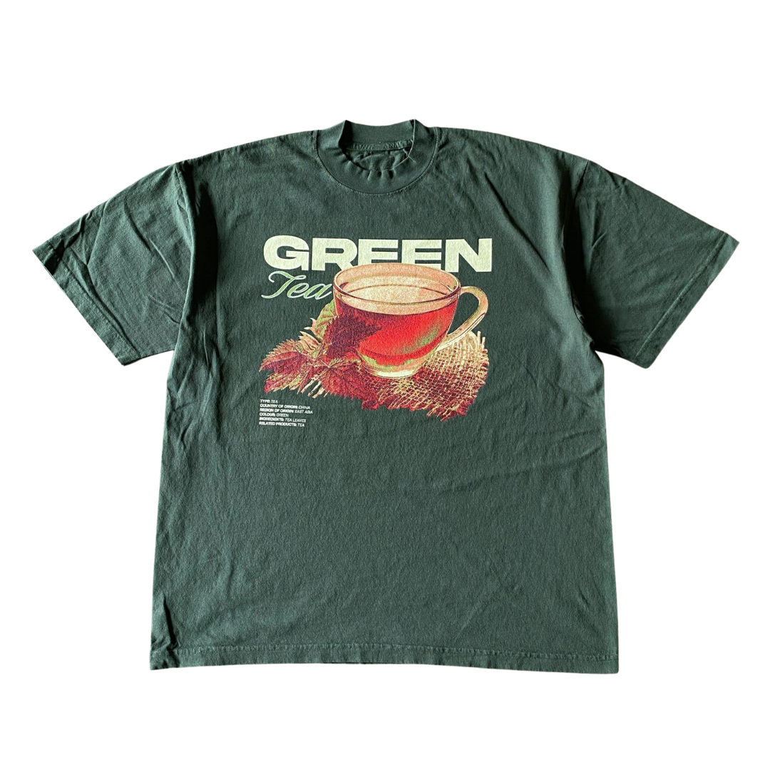 Green tea hot sale t shirt