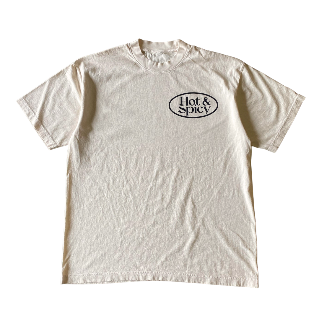 Hot & Spicy Text Tee