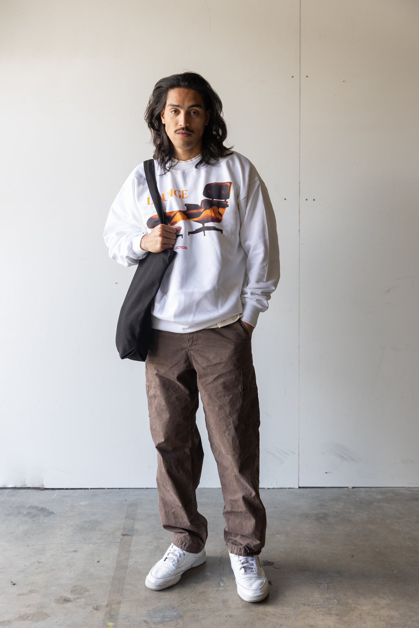 Pull ras du cou lounge