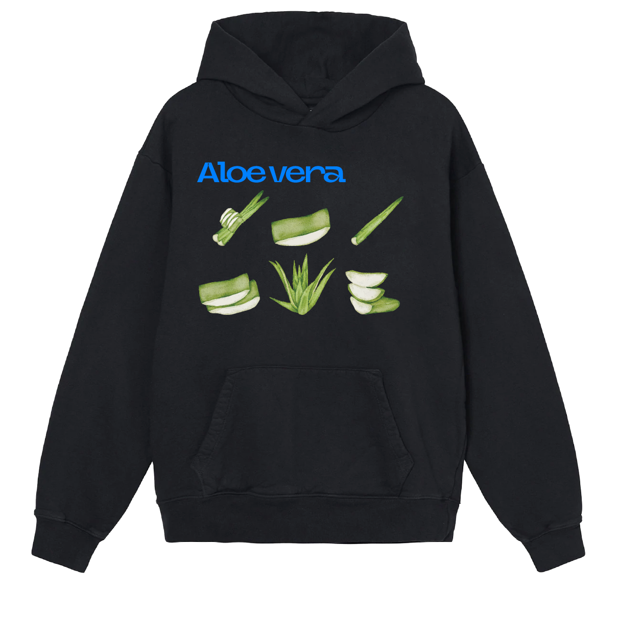 Sweat à capuche Aloe Vera