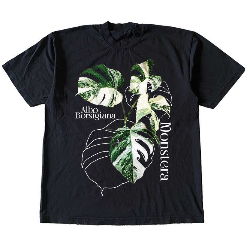 T-shirt Monstera Borsigiana
