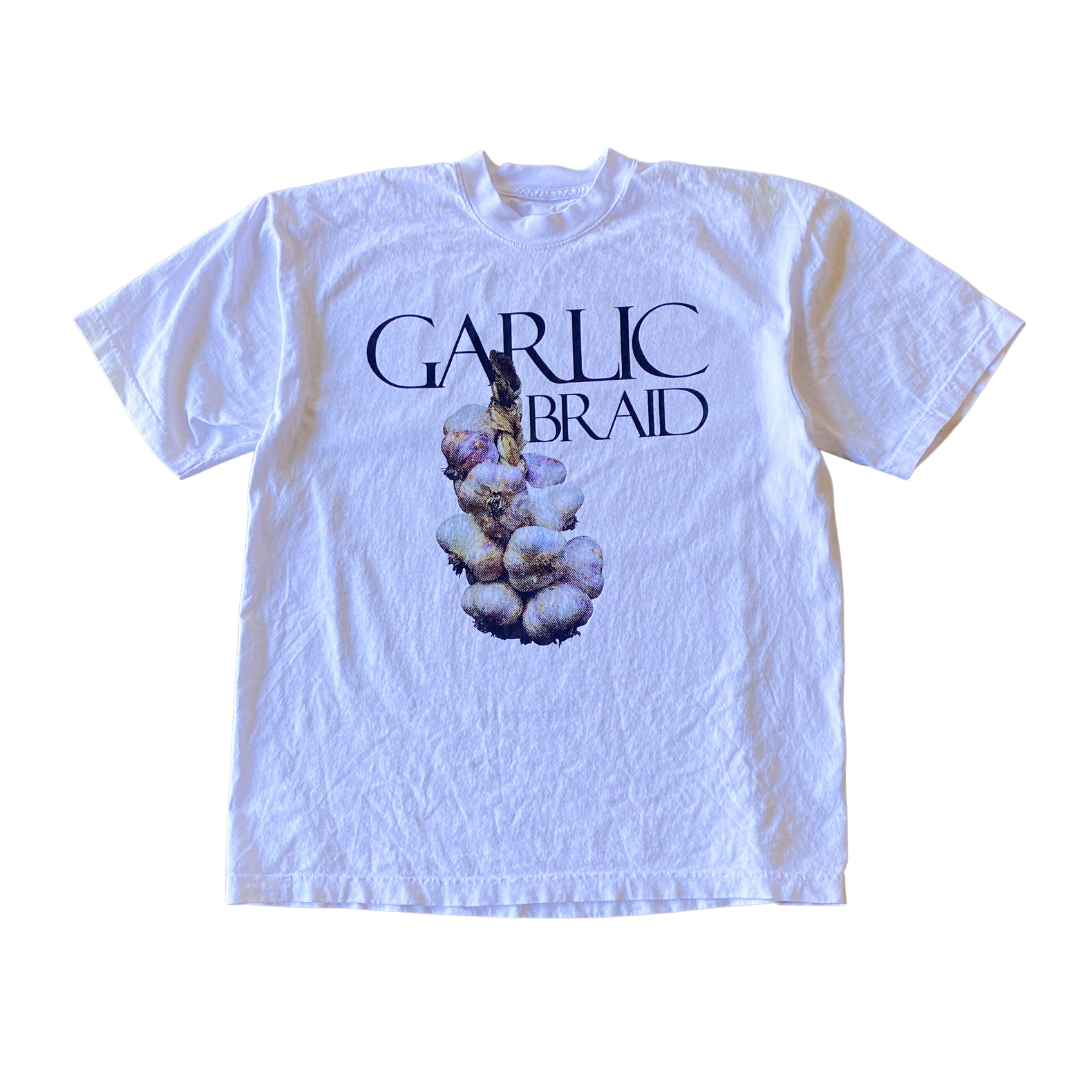T-shirt tressé à l'ail