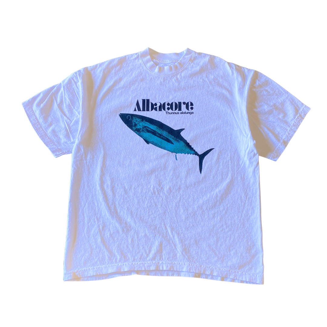 Blaugrünes Albacore-T-Shirt