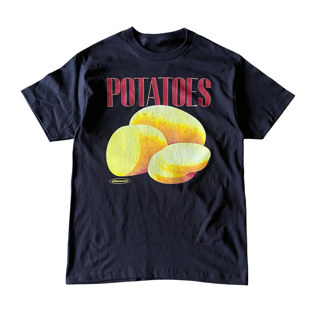 T-shirt pommes de terre crues