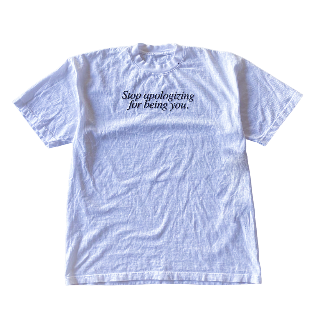 Stop Apologizing Tee