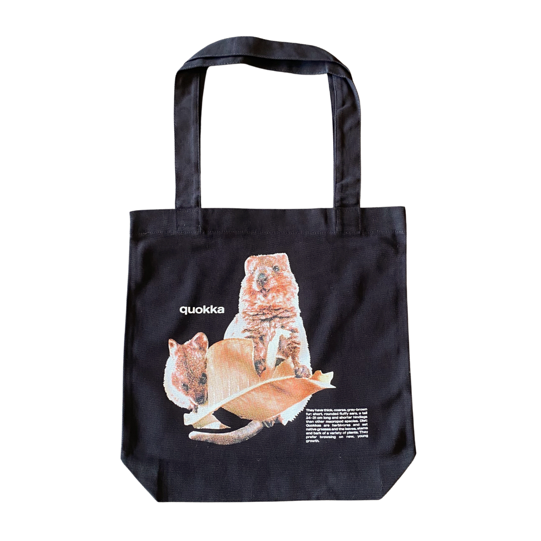 Quokka Leaf Diet Tote Bag