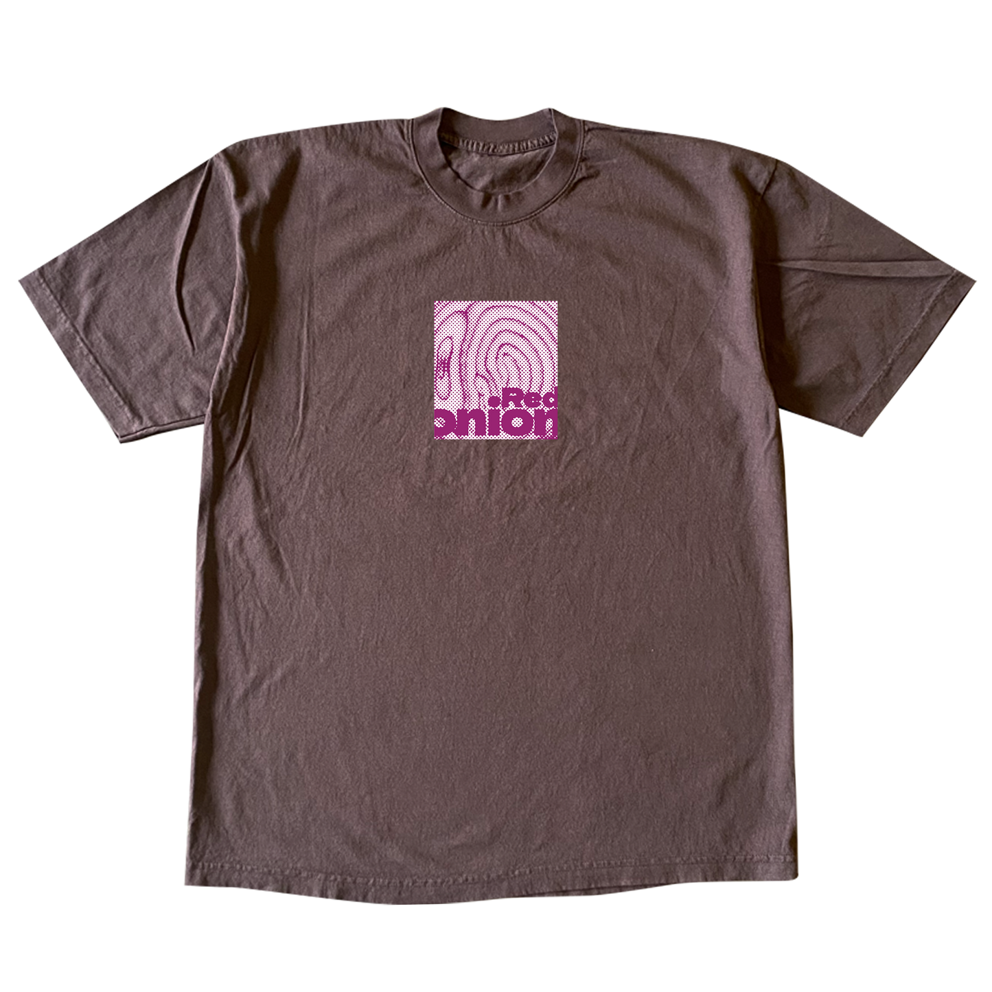 T-shirt oignon rouge