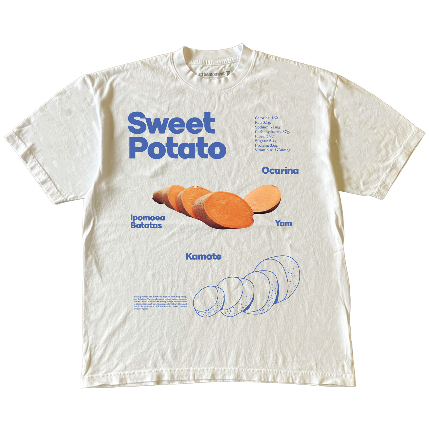 T-shirt à la patate douce