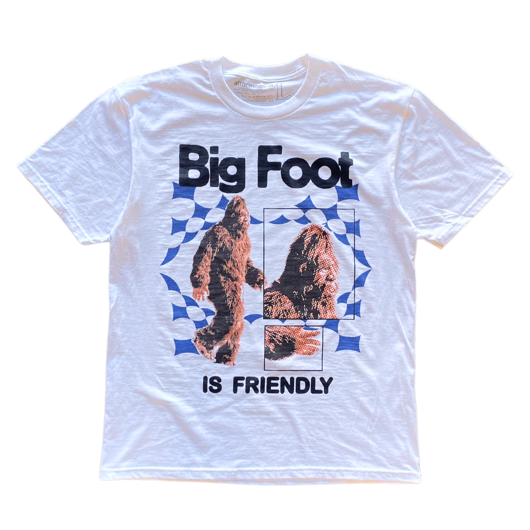 Big Foot Is Friendly Tee