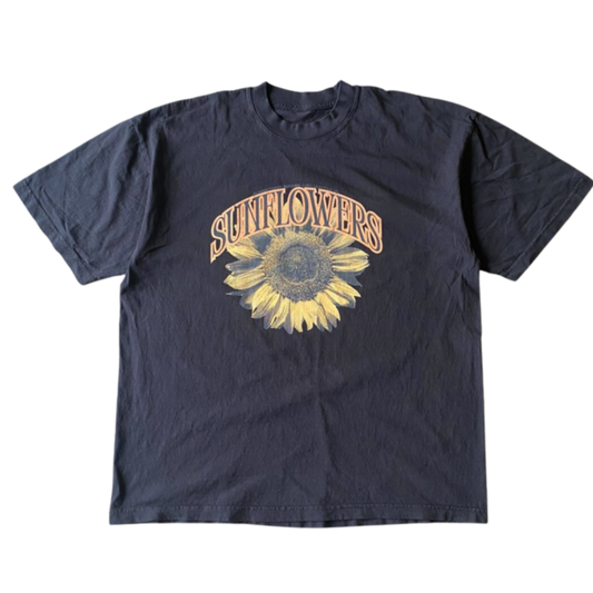 Großes Sonnenblumen-T-Shirt