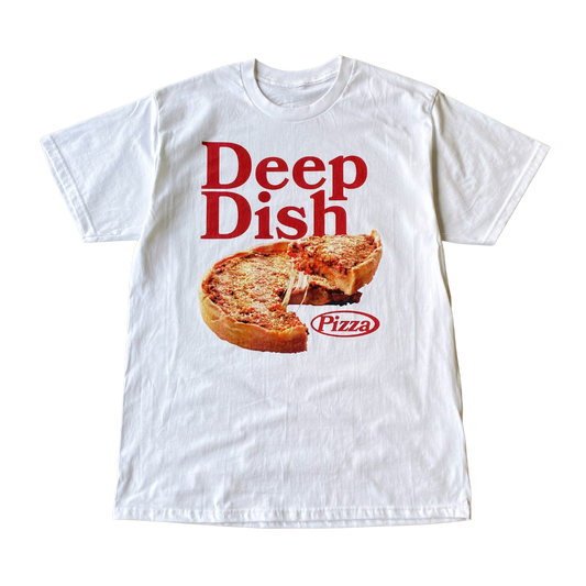 T-shirt à pizza profonde