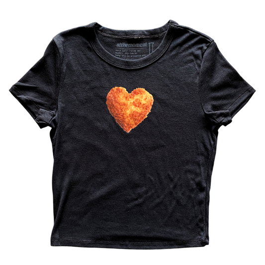 Heart-Shaped Chicken Nugget Women's Baby Rib