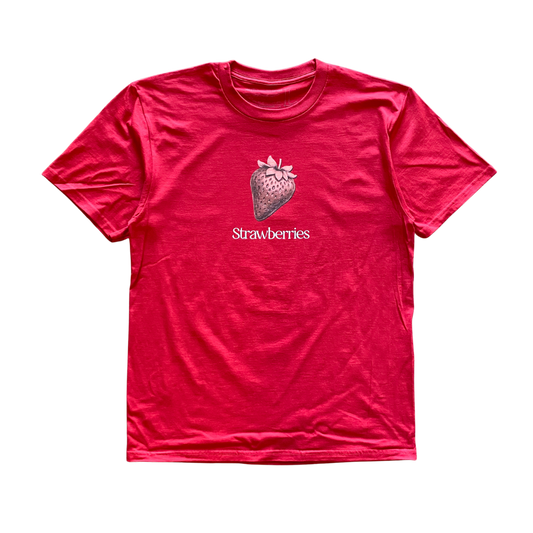 Pink Strawberries v3 Tee