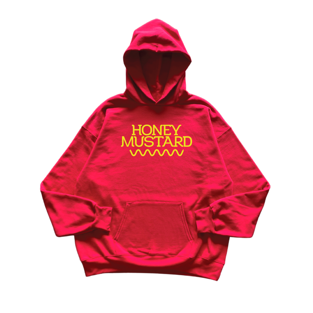 Honey Mustard Text v1 Hoodie