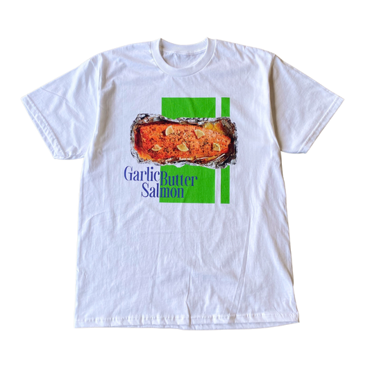 T-shirt de saumon au beurre à l'ail
