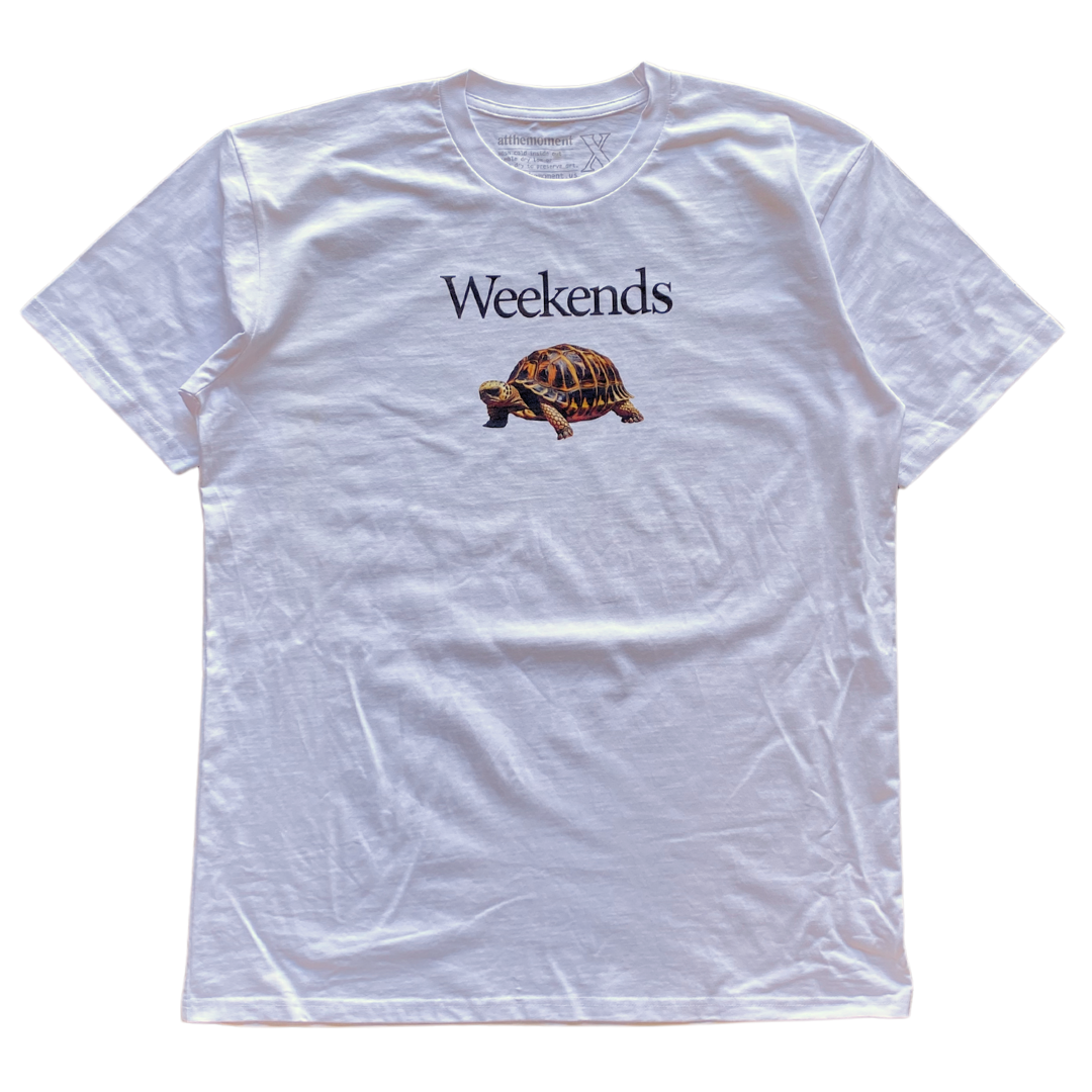 Weekends Turtle Tee