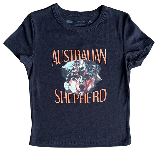 Australian Shepherd Smile Women's Baby Rib